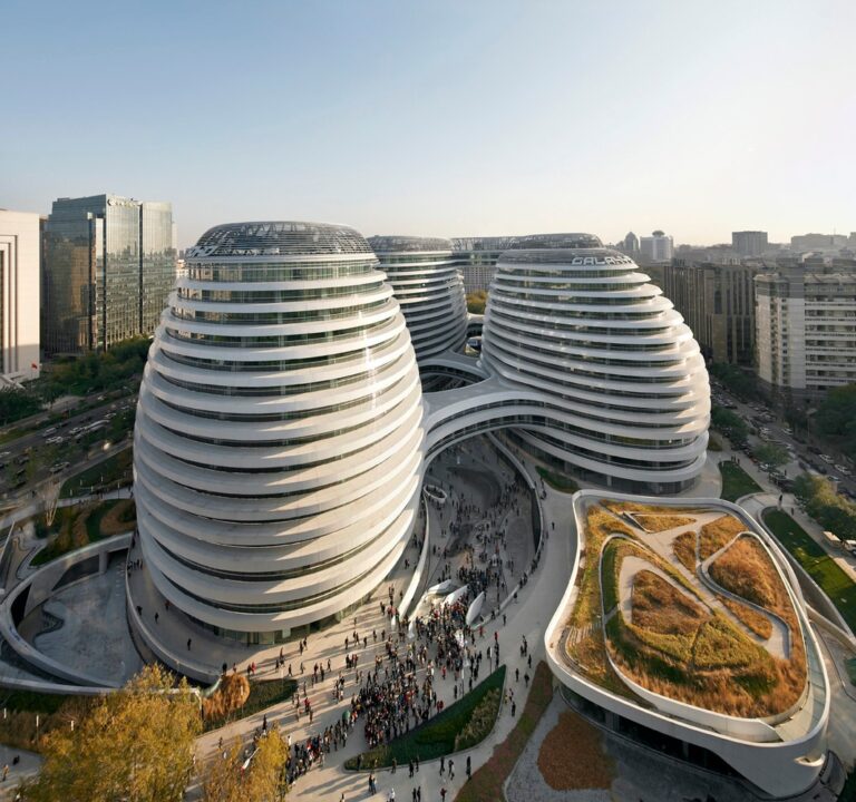مشروع Galaxy SOHO  تحفة معمارية حديثة من تصميم زها حديد